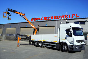 бортовой грузовик Renault Premium 460 DXI EEV 6x2, crane Atlas 2900 kg on 6m