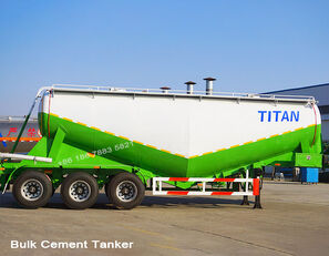 новый цементовоз 3 Axle Dry Bulk Cement Tanker Trailer for Sale in Russia