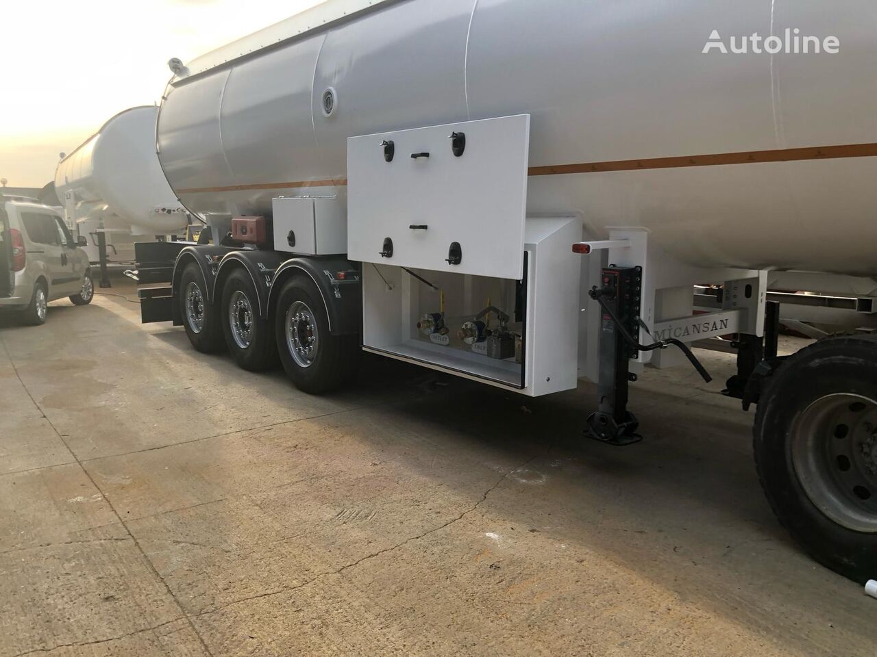 новая газовая цистерна Micansan READY FOR SHIPMENT 45 M3 LPG GAS TANKER SEMITRAIL