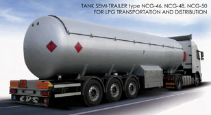 новая газовая цистерна LDS NCG-46, NCG-48, NCG-50