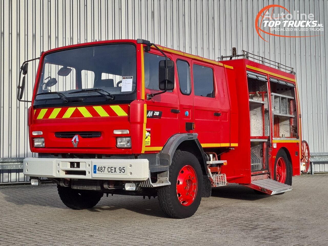 пожарная машина Renault M 210 Midliner 2.400 ltr watertank - Feuerwehr, Fire truck - Cre
