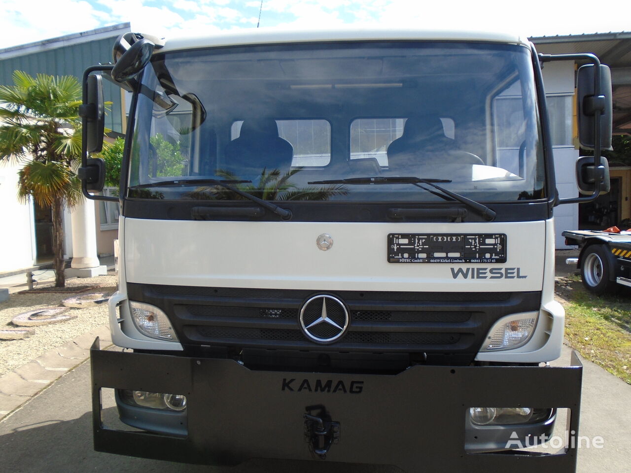контейнеровоз Mercedes-Benz Mercedes-Benz Kamag/Wiesel/WBH/KB3772/mit Garantie
