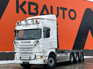 крюковой мультилифт Scania R 560 8x4*4 JOAB 24 ton / L=5750 mm