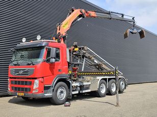 тросовый мультилифт Volvo FM 380 8x4/4 / PALFINGER CRANE + CONTAINER SYSTEM