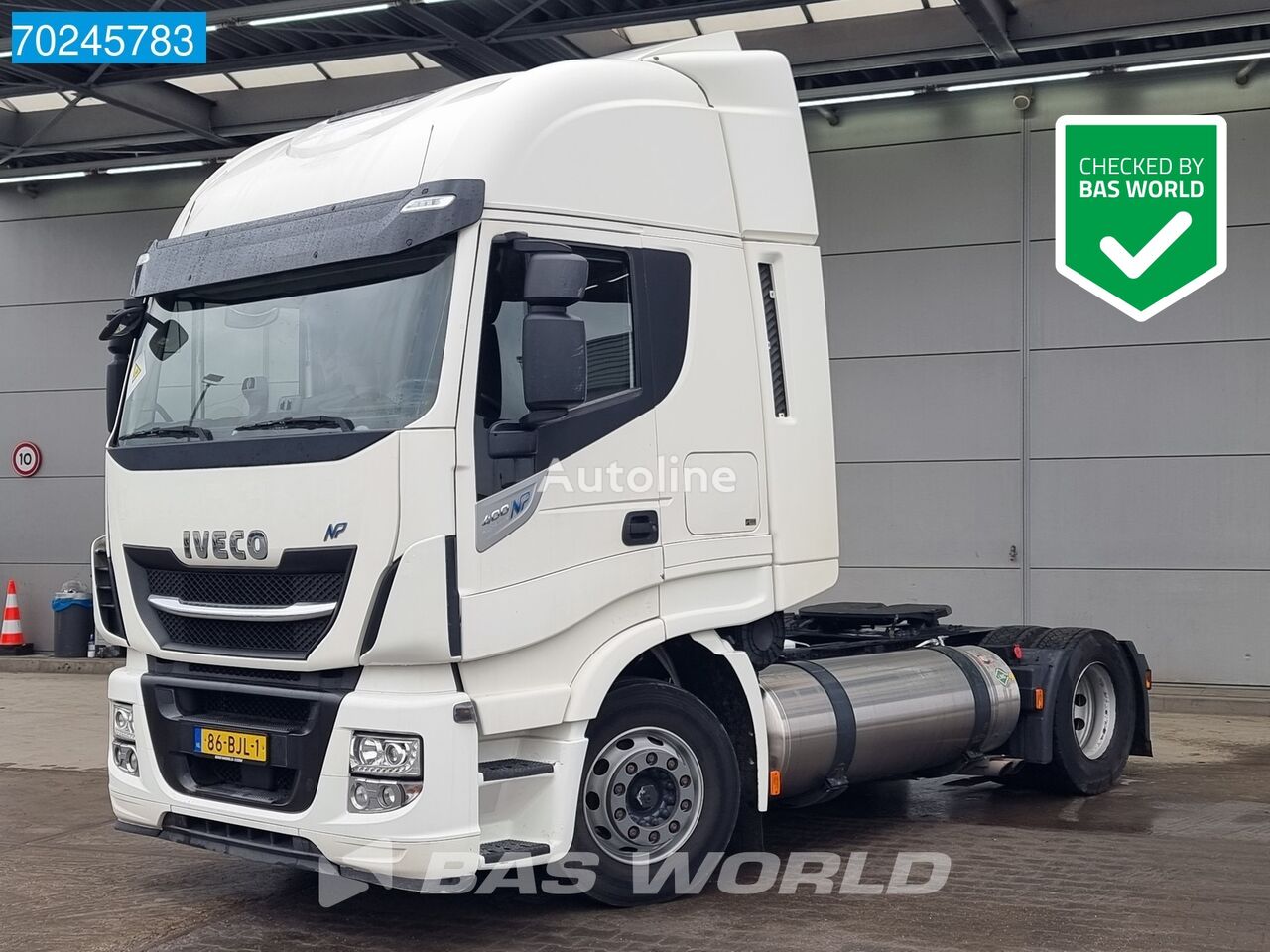 тягач IVECO Stralis 400 4X2 New APK! LNG Retarder 2x Tanks ACC Euro 6