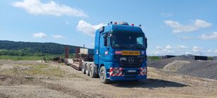 тягач Mercedes-Benz Actros 4155 + полуприцеп низкорамная платформа