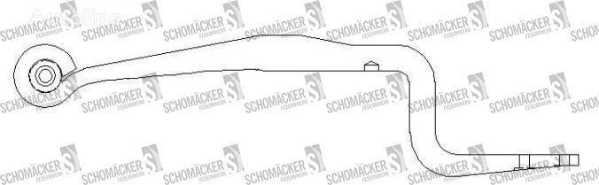листовая рессора BPW Schomäcker 88172600, O.E.0508214170 для полуприцепа