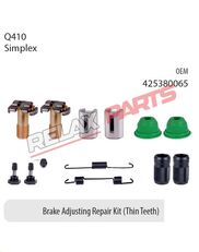 суппорт RelaxParts 425380065 для тягача IVECO Q410 SIMPLEX  Brake Adjusting Repair Kit (Thin Teeth)